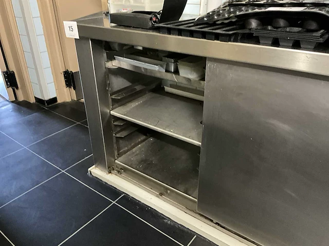 Rvs opbergkast - afbeelding 4 van  7