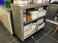 Rvs opbergkast - afbeelding 2 van  5