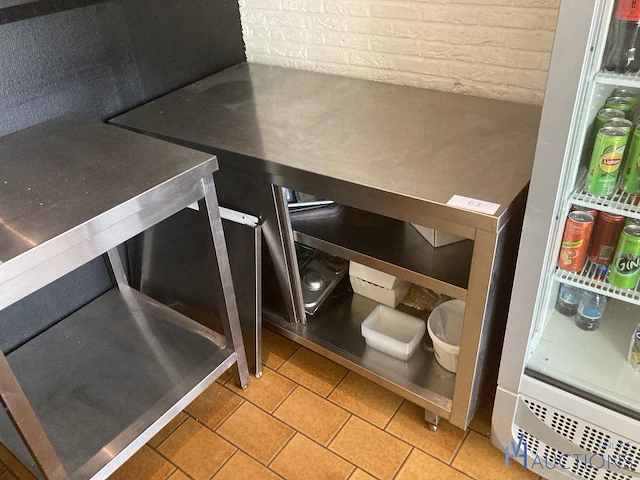 Rvs opbergkast - afbeelding 1 van  4