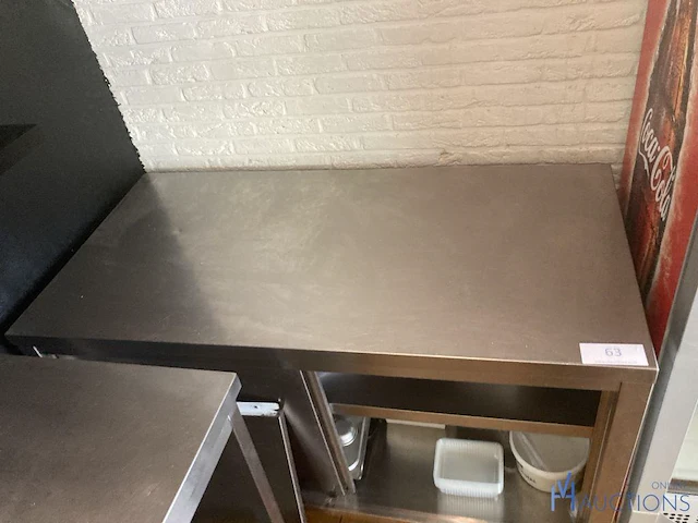 Rvs opbergkast - afbeelding 2 van  4