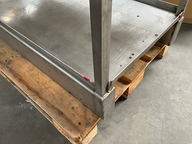 Rvs opbergrek + rvs emmers + diversen - afbeelding 3 van  9