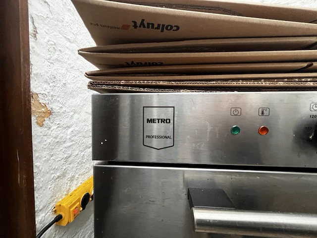 Rvs oven elektrsich metro proffesional - afbeelding 2 van  4
