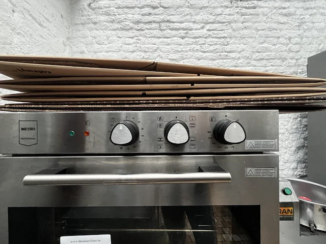 Rvs oven elektrsich metro proffesional - afbeelding 3 van  4