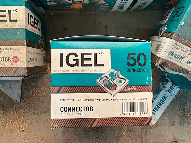 Rvs patio clips (1550×) - afbeelding 7 van  9