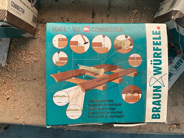 Rvs patio clips (1550×) - afbeelding 9 van  9