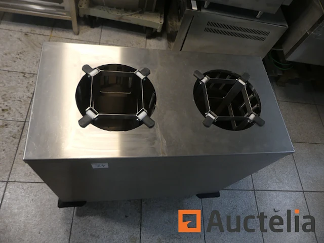 Rvs plaathouder verrijdbare containers 2 tn-ms 240 - afbeelding 4 van  5