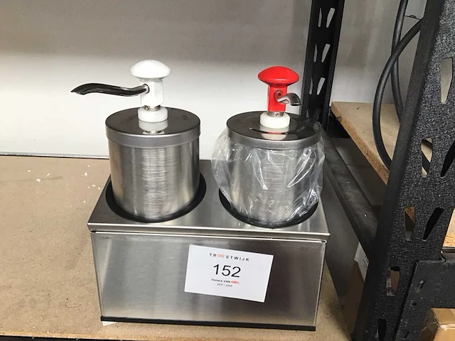 Rvs pomp saus - afbeelding 1 van  3