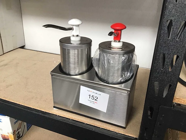 Rvs pomp saus - afbeelding 2 van  3