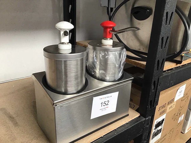 Rvs pomp saus - afbeelding 3 van  3
