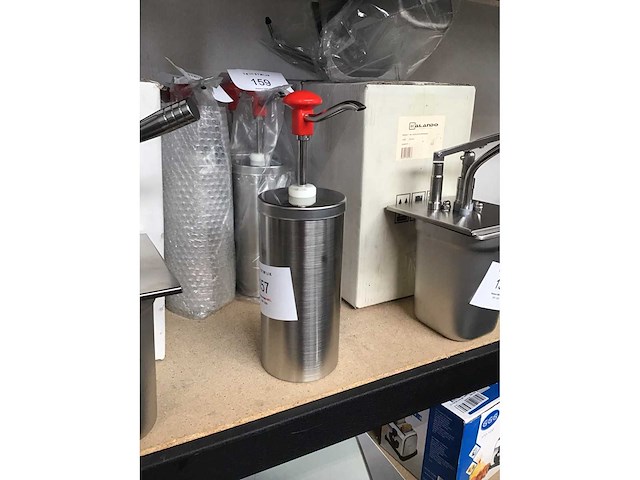 Rvs pomp saus - afbeelding 3 van  3