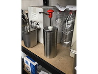 Rvs pomp saus - afbeelding 2 van  3