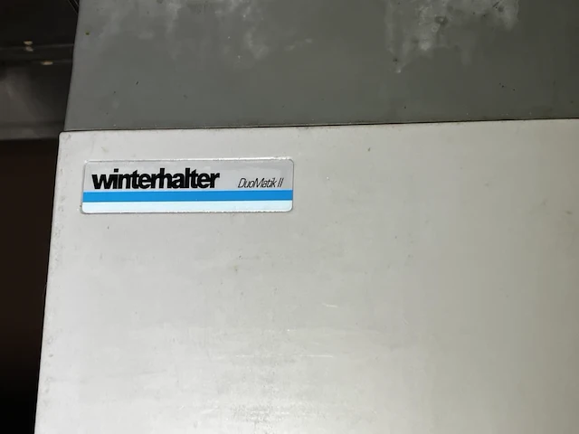 Rvs professionele vaatwasser winterhalter duomatic ii - afbeelding 5 van  5
