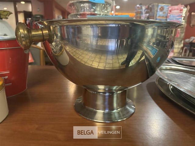 Rvs punchbowl / champagne cooler - afbeelding 2 van  4