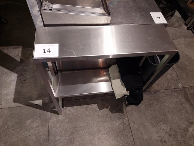 Rvs rek - afbeelding 2 van  3