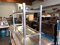 Rvs rek - afbeelding 2 van  3