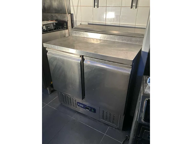 Rvs saladettekast/koeltafel diamond compact line salp2/d - afbeelding 1 van  12