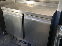 Rvs saladettekast/koeltafel diamond compact line salp2/d - afbeelding 1 van  12