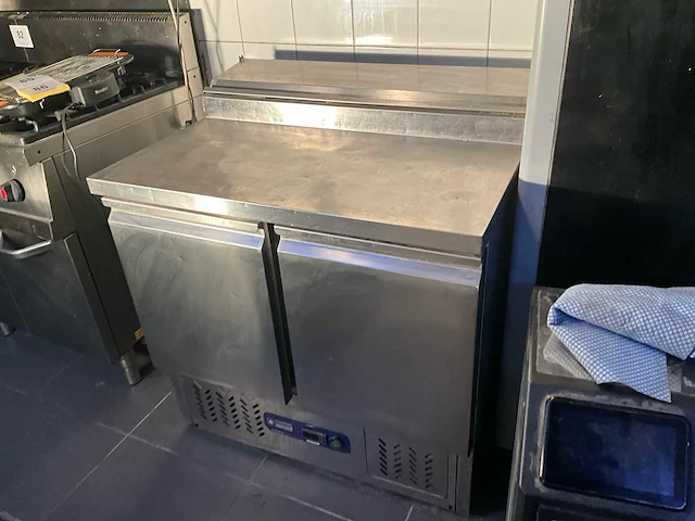 Rvs saladettekast/koeltafel diamond compact line salp2/d - afbeelding 5 van  12
