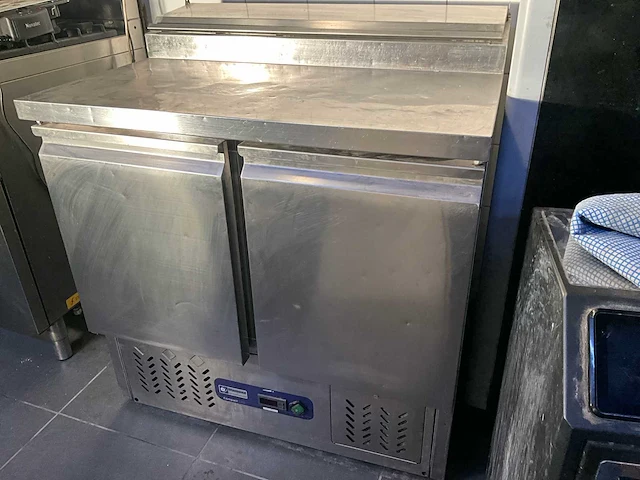 Rvs saladettekast/koeltafel diamond compact line salp2/d - afbeelding 6 van  12