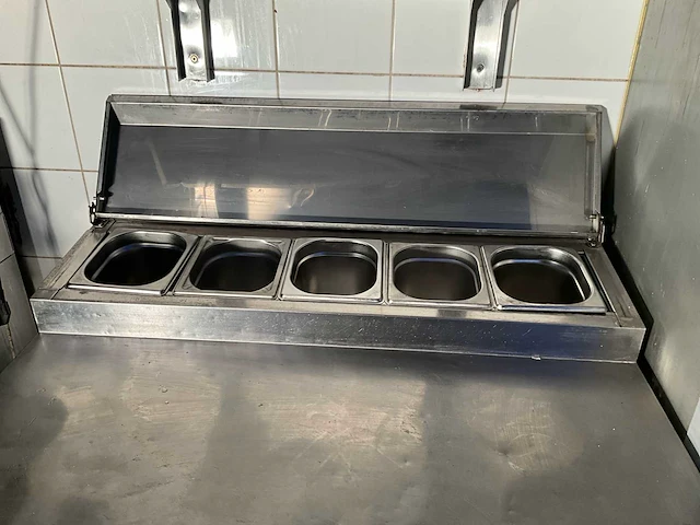 Rvs saladettekast/koeltafel diamond compact line salp2/d - afbeelding 7 van  12