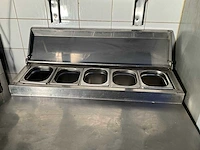 Rvs saladettekast/koeltafel diamond compact line salp2/d - afbeelding 7 van  12
