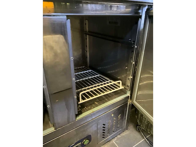 Rvs saladettekast/koeltafel diamond compact line salp2/d - afbeelding 11 van  12