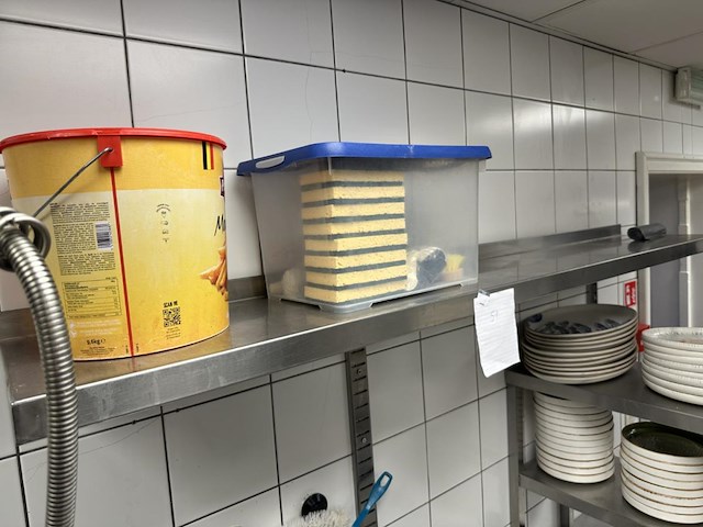 Rvs schap - afbeelding 1 van  1