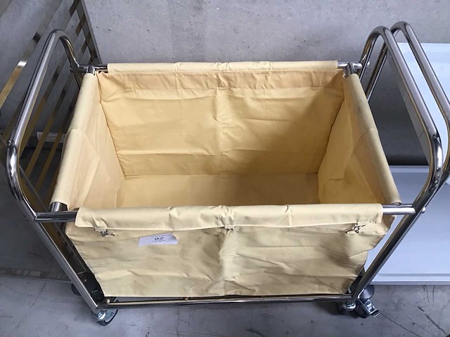 Rvs serveerwagen - afbeelding 2 van  5