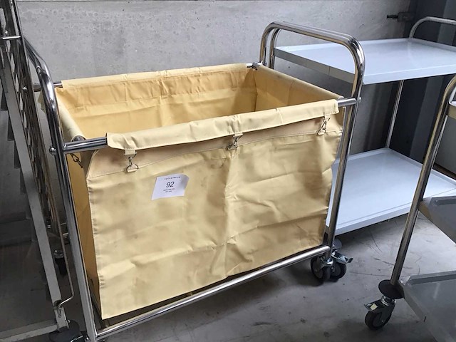 Rvs serveerwagen - afbeelding 3 van  5