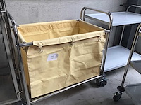 Rvs serveerwagen - afbeelding 3 van  5