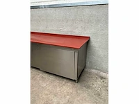 Rvs snijtafel met kunststof snijblad - afbeelding 3 van  4