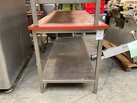Rvs snijtafel - afbeelding 2 van  3
