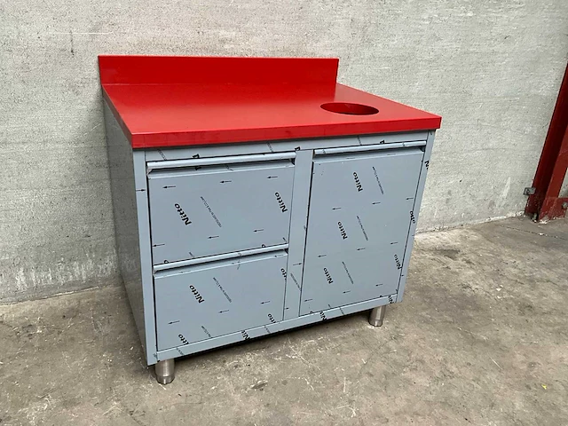 Rvs snijtafel - afbeelding 1 van  6