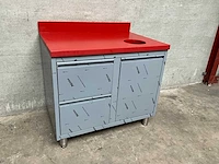 Rvs snijtafel - afbeelding 1 van  6