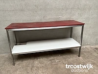 Rvs snijtafel - afbeelding 2 van  3
