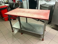 Rvs snijtafel