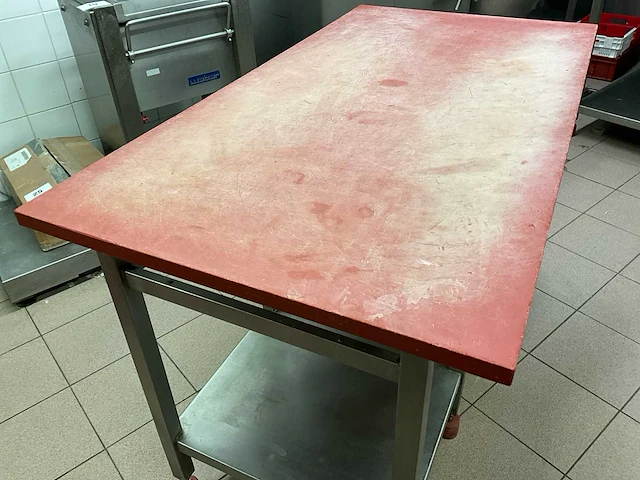 Rvs snijtafel - afbeelding 3 van  5