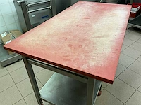 Rvs snijtafel - afbeelding 3 van  5