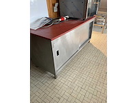 Rvs snijtafel - afbeelding 1 van  2