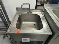 Rvs spoelbak met kraan - afbeelding 3 van  6