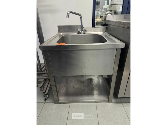 Rvs spoelbak met kraan - afbeelding 5 van  6