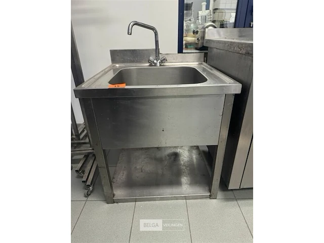 Rvs spoelbak met kraan - afbeelding 6 van  6