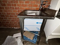 Rvs spoelbak - afbeelding 1 van  2