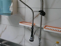 Rvs spoeltafel diamond + handwasser - afbeelding 2 van  4