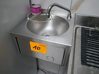 Rvs spoeltafel diamond + handwasser - afbeelding 4 van  4