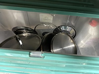 Rvs spoeltafel incl kraan - afbeelding 3 van  4