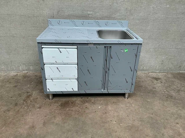 Rvs spoeltafel - afbeelding 2 van  5