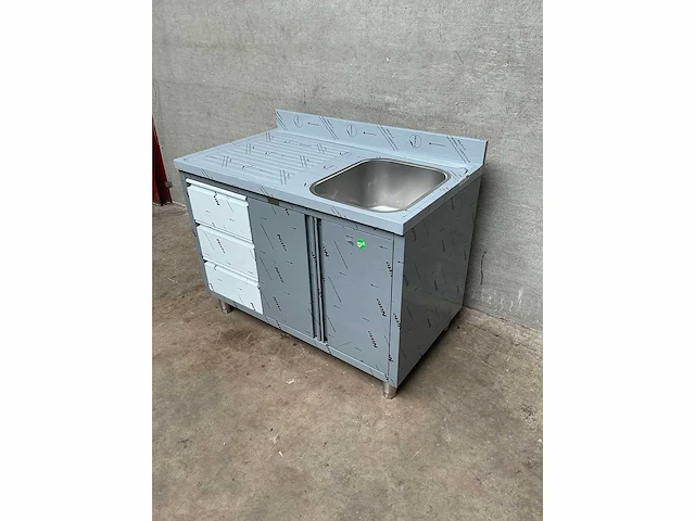 Rvs spoeltafel - afbeelding 3 van  5