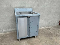 Rvs spoeltafel - afbeelding 1 van  4