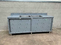 Rvs spoeltafel - afbeelding 2 van  5